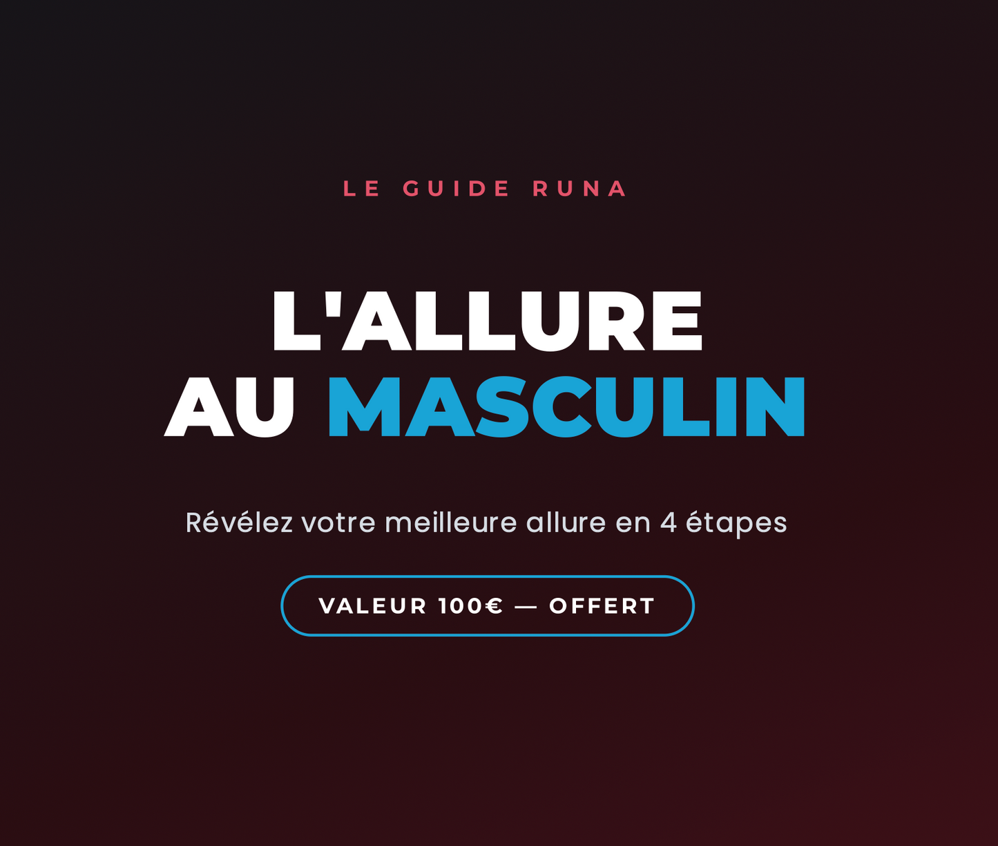 Le guide Runa - L'Allure au masculin