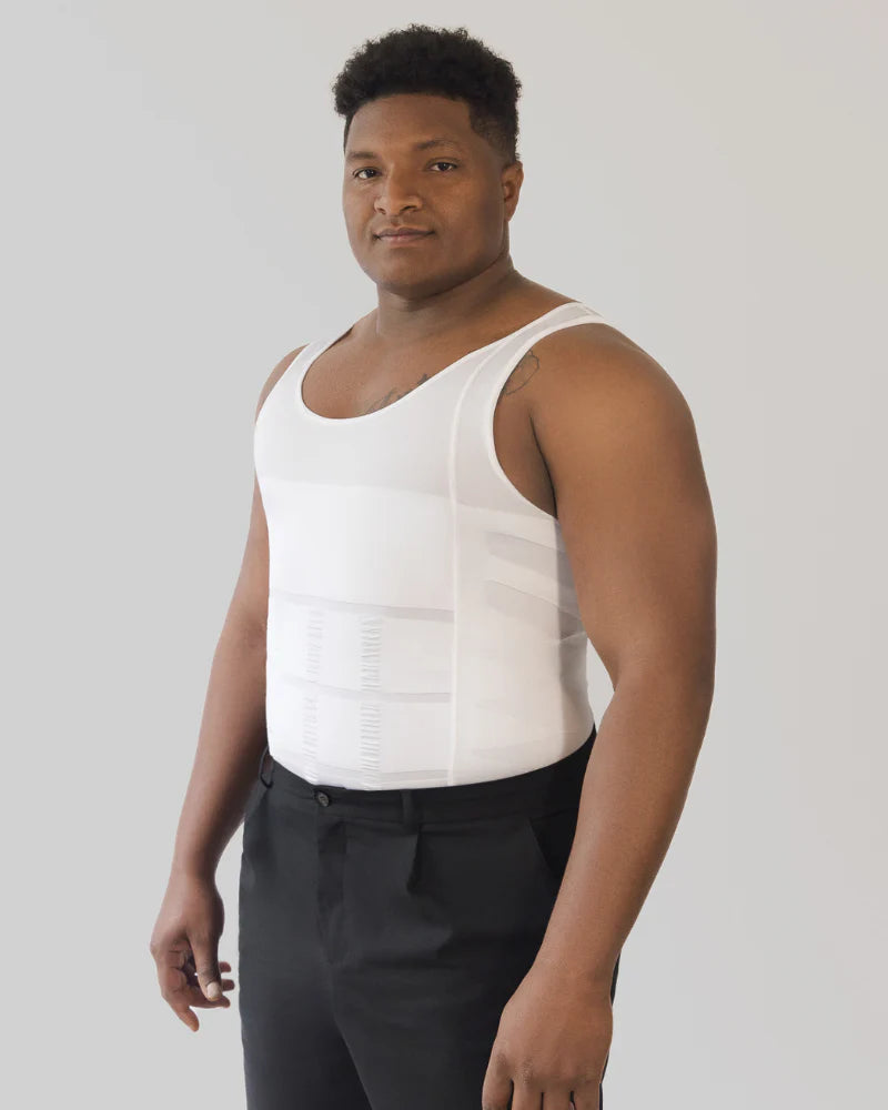 RUNA - Débardeur de Compression 3D Homme | Ventre Plat Instantané