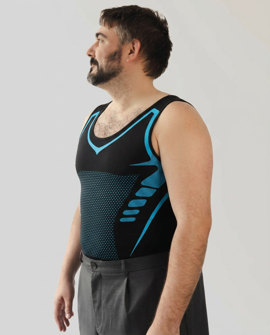 RUNA™ — Débardeur de Compression Homme | Ventre Plat Instantané