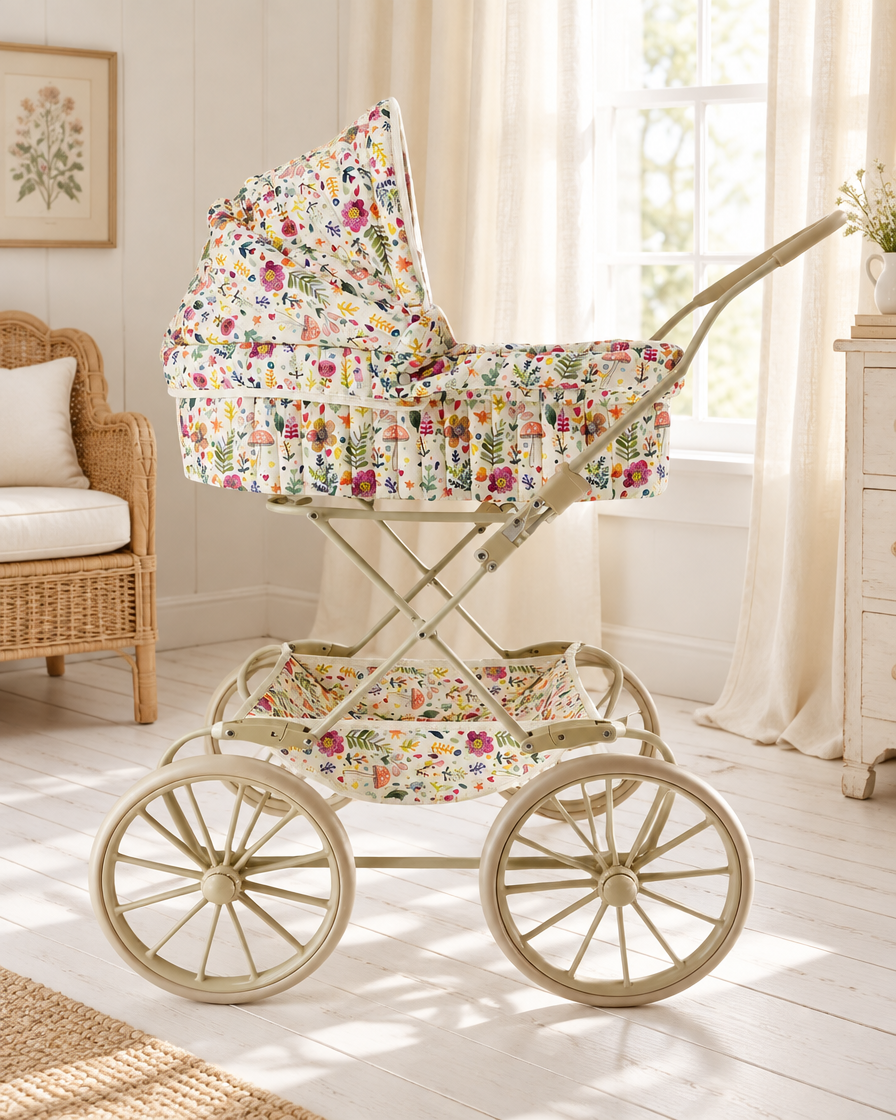 Grand Landau Fleuri dans une chambre d'enfant lumineuse