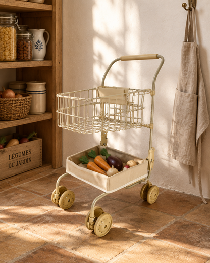 Caddie Petit Marché dans un coin garde-manger